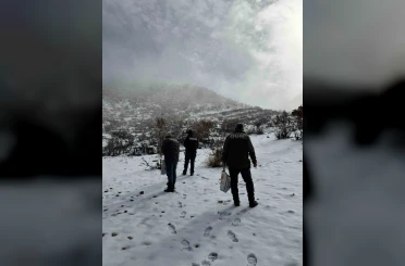 Dondurucu soğuklarda yaban hayata umut oldular 