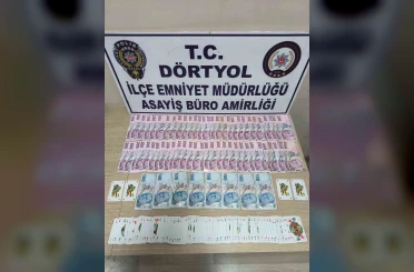 Dörtyol’da kumar oynayan 4 şahsa para cezası uygulandı 