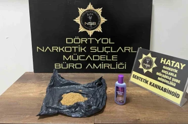 Dörtyol’da uyuşturucu operasyonu: 1 gözaltı 