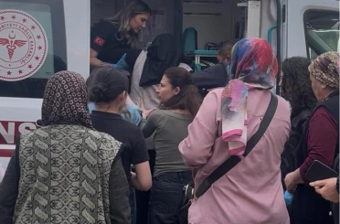 Dumanları gören yaşlı kadın fenalaştı 