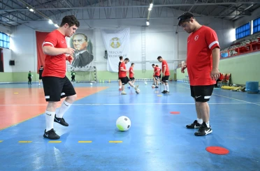 Dünya Kupası’na hazırlanan özel sporcuların güç merkezi yine Konya oldu