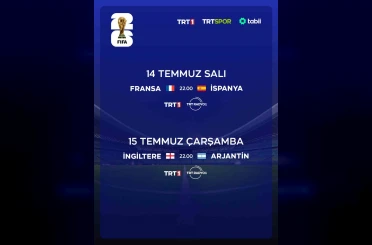 Dünya Kupası’nda yarı final maçları başlıyor 