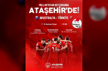 Dünya Kupası’ndaki milli heyecan dev ekranda 