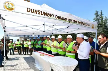 Dursunbey’de orman işletmesine yeni hizmet binası
