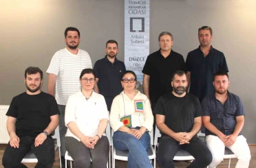 Düzce Mimarlar Odasında görev dağılımı yapıldı 