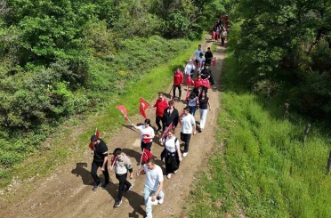 Düzce’de gençler sporla hem eğleniyor hem güçleniyor 