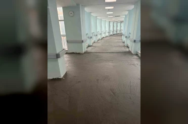 Düzce’de hijyenik ortam için zeminler yenileniyor 