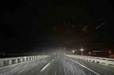 Düzce’de kar yağışı başladı 