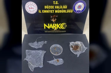 Düzce’de uyuşturucu operasyonunda 2 kişi tutuklandı 