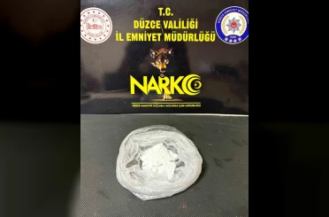 Düzce’de zehir tacirleri suçüstü yakalandı 