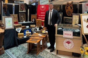 Düzce’yi el emeği ürünlerle Ankara’da temsil ettiler 