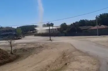 Edirne’de hortum paniği
