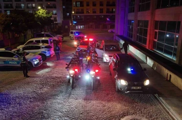 Edirne’de polis ve gece bekçilerinden şok asayiş denetimi 