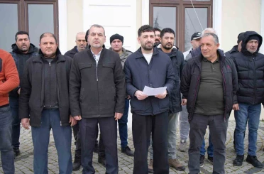 Edirne’de "Sosyete Pazarı"nın kapatılmasına esnaftan tepki 