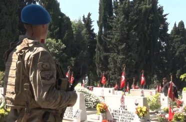 Edirnekapı Şehitliği’nde hüzünlü bayram arefesi 