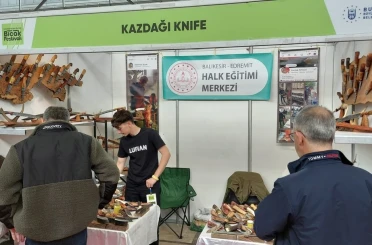 Edremit’in el yapımı bıçakları dünya vitrininde 