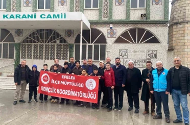 Efeler’de her yaştan vatandaş sabah namazında bir araya geldi 