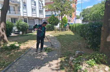Efeler’de parklar yaza hazırlanıyor 