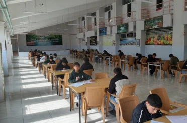 Eğil Belediyesinden öğrencilere deneme sınavı 