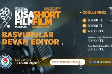 Eğitim temalı 9. Uluslararası Kısa Film Yarışması’na başvurular devam ediyor 