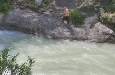 Eğlence Çayı’na giren genç kayboldu, ekipler seferber oldu 