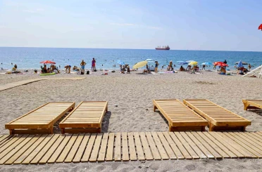 EKDAĞ’dan Boğaçayı Plajı’nda yerli üretimle hizmet 