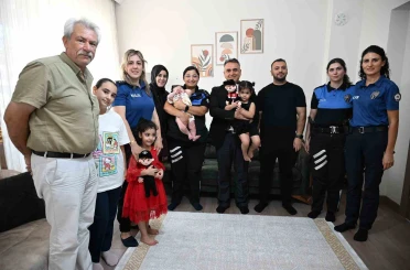 Elazığ İl Emniyet Müdürü Karan, gazi polisle bir araya geldi

