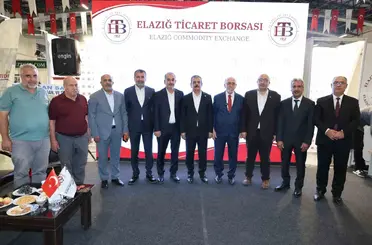 Elazığ Ticaret Borsası standına fuarda yoğun ilgi
