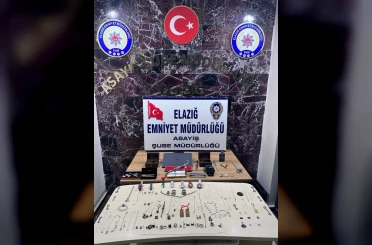 Elazığ’da 7 milyon liralık ziynet eşyası çalan 4 şüpheli tutuklandı 