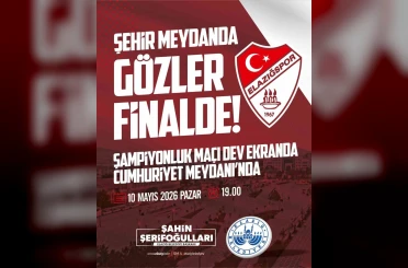 Elazığ’da dev ekran kurulacak 