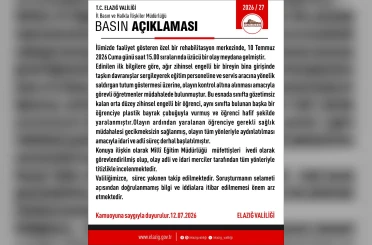 Elazığ’da şiddet uygulanan rehabilitasyon merkezine adli ve idari soruşturma başlatıldı 