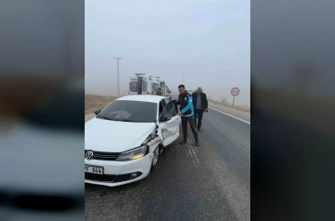 Elazığ’da sis kazaya neden oldu: 1 yaralı 