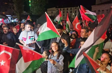 Elazığ’da Sumud Filosu’na müdahaleye tepki 