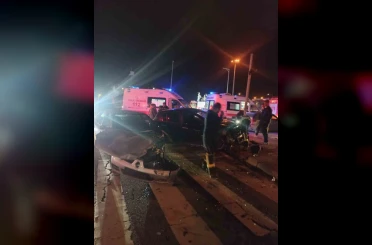 Elazığ’da trafik kazası: 1 yaralı 