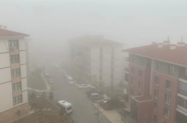 Elazığ’ın yüksek kesimlerde sis etkili oldu 