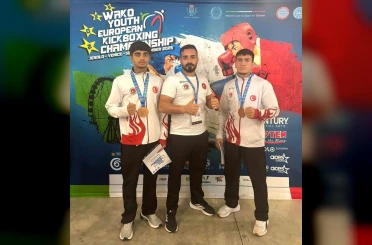 Elazığlı sporcular Avrupa’dan bronz madalya ile döndü 