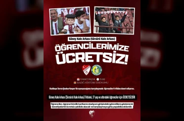 Elazığspor’dan 17 Yaş altı taraftarlara ücretsiz bilet 