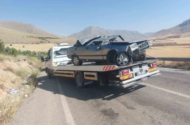Elbistan’da trafik kazası: 1 yaralı 