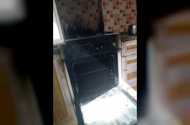 Elektrik prizinden çıkan yangın korkuttu 