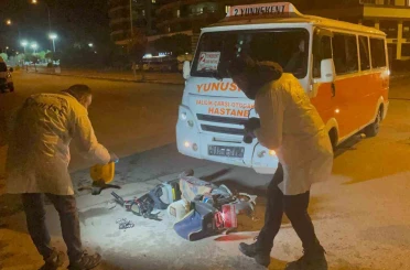Elektrikli bisiklet sürücüsünün ölümüyle sonuçlana kaza kamerada 