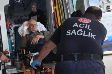 Elini bıçkı makinesine kaptırdı, parmağı koptu 