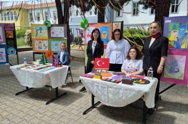 Emek ve sabır bir araya geldi: Özel öğrencilerin el emeği eserleri sergilendi 