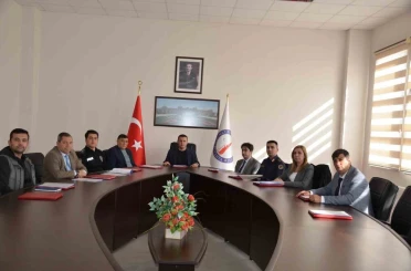 Emet MYO’da üniversite güvenlik toplantısı 