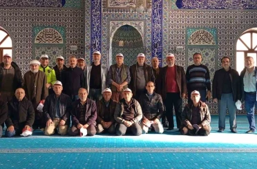 Emet’te cami cemaatine trafik eğitimi 