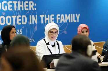 Emine Erdoğan, BM’de "Birlikte Daha İyiye: Aileden Başlayan Küresel Dayanışma" etkinliğinde konuştu 