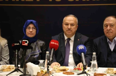 Emniyet Genel Müdürü Ali Fidan onuruna veda yemeği düzenlendi 