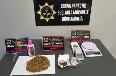 Erbaa’da uyuşturucu operasyonu: 3 gözaltı 