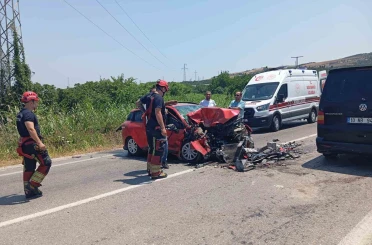 Erdek’te zincirleme kaza: 1 ölü, 2 yaralı 