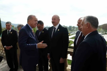 Erdoğan ve TDT liderleri, sohbet etti 
