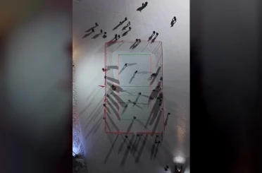 Ergan Dağı’nda kurumlar arası kar voleybolu heyecanı 